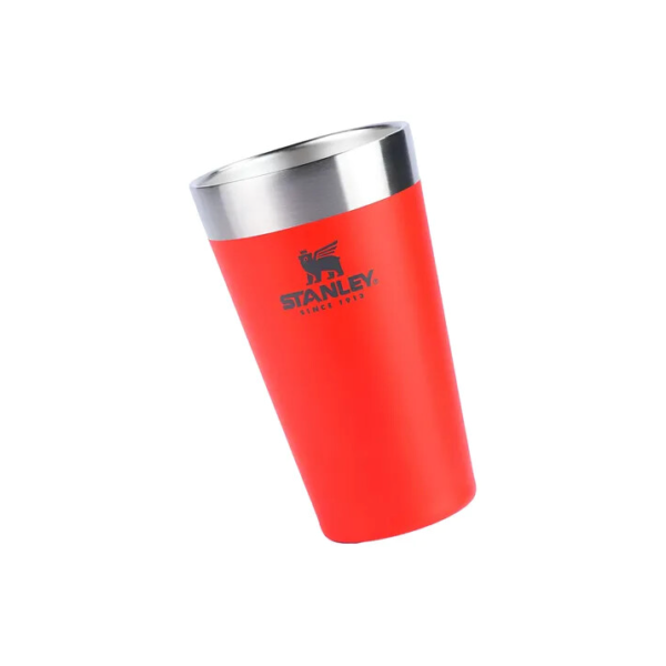 Copo Térmico de Cerveja Stanley Flame Red Vermelho | 473ML