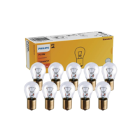 Kit 10 Lâmpada Philips Standart 21w 12v Ba15s 1141 Universal
