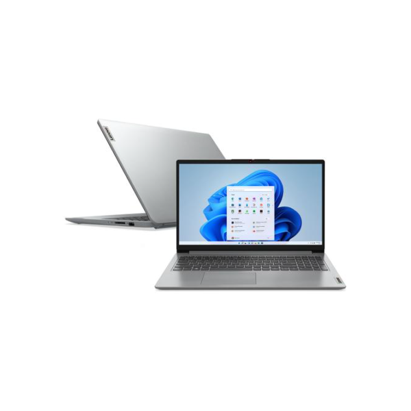 Notebook Lenovo IdeaPad 1i Intel Core i7 12GB RAM - 512GB SSD 15,6” Windows 11 82VY000PBR