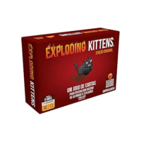 Galapagos, Exploding Kittens, Jogo de Cartas para Amigos, 2 a 5 jogadores, 15 minutos por partida