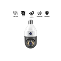 Câmera De Segurança Ip Wifi Full HD 2 Lentes Visão Noturna Microfone Durawell