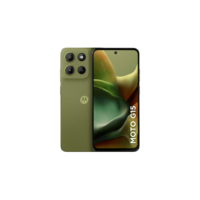 Smartphone Motorola Moto G15 256GB, 4G LTE, 12GB RAM Boost*, Camera 50MP, Tela FHD+ 6.7" - Verde Vegan Leather