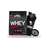 Whey Protein One Refil 900 + Coqueteleira Caveira 700ml - Dark Lab