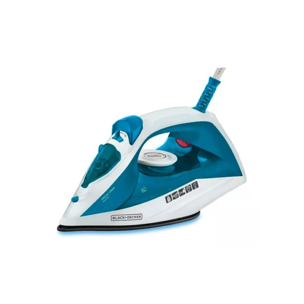 Ferro de Passar Roupa Black Decker Modelo FX2100 Vaporizador e Base Antiaderente 110V