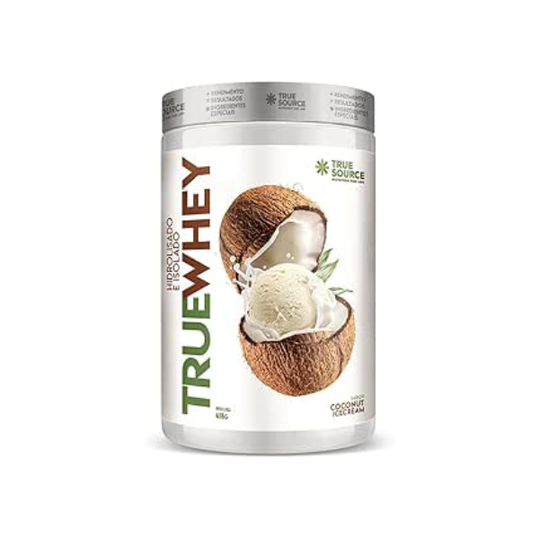 True Source True Whey Protein Hidrolisado E Isolado - 418G Coconut Ice Cream