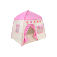 Linda Barraca Infantil Menina Modelo Casa Castelo Dobrável