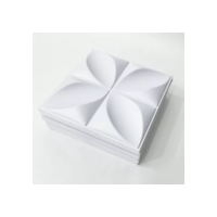 50 Placas Pvc 3d Revestimento Decorativa 25x25cm 3.12m²