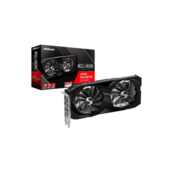 Placa de Vídeo RX 6600 CLD 8G ASRock AMD Radeon, 8GB, GDDR6  - 90-GA2RZZ-00UANF