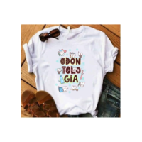 Blusa T-shirt Feminina Odontologia / Dentista