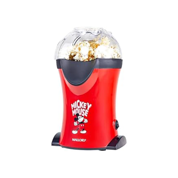Pipoqueira Elétrica Mallory Disney Mickey -Pipocas sequinhas, livres de Óleo- 127V