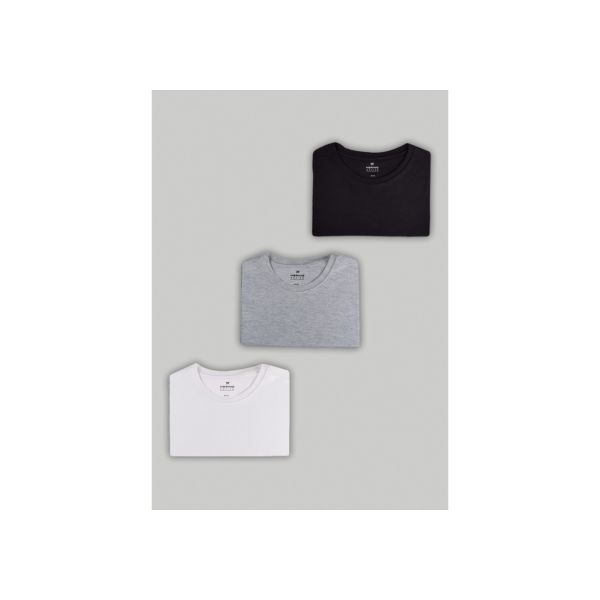 Kit Com 3 Camisetas Femininas Slim Básicas Hering