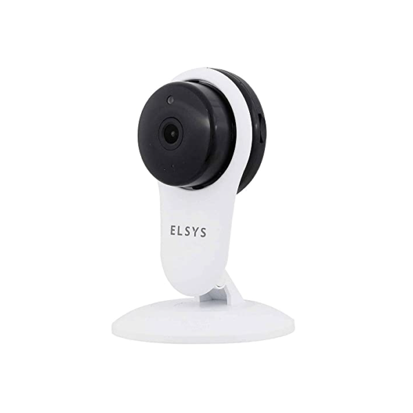 Câmera de Segurança Wi-Fi Compatível com Alexa, HD 720p ESC-WY3, Elsys, Branca