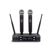 Microfone Sem Fio Duplo Profissional Altomex M-998w
