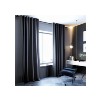 Cortina Blackout Para Quarto Sala Cozinha PVC Corta 100% Luz 2,80 Largura X 2,30 Altura Grande