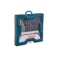 Bosch Jogo brocas alvenaria/metal/Madeira Mini X-line 15 peças