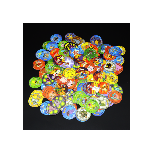 Cartão de Coleção Pokemon Tap, Iniciante, Iniciante, Ronda, Pikachu, Pogs, Cheetos, Chipitaps, 1ª, 2ª Edição, 30pcs