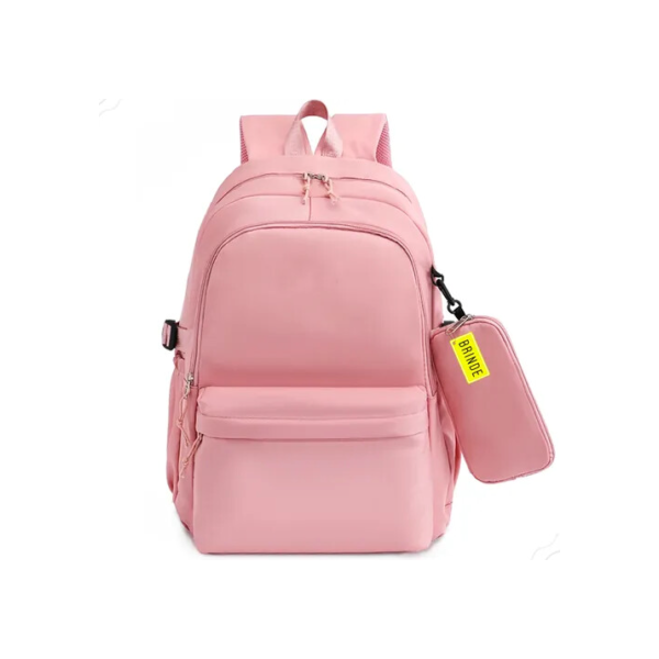 Mochila Unissex Colorida Resistente Original Livros Escolar