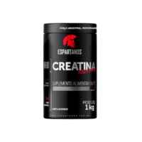 Creatina Monohidratada 100% Pura 1KG Espartanos