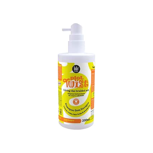 Plot Twist Shampoo sem Enxágue 200ml, Lola Cosmetics