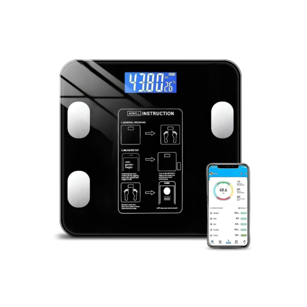 Balança Digital Medidora Corporal Bioimpedância até 180kg