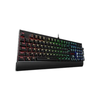 Teclado Mecânico Gamer Redragon Kala Rgb Switch Blue com fio, PRETO, Full Sized, K557RGB(BLUE)