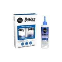 Kit shampoo e COndicionador 200ml + Tônico noturno SOS Bomba Crescimento