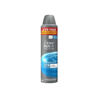 Dove Antitranspirante Aerossol Cuidado Total Men + Care 250 ML, Leve Mais e Pague Menos, Embalagem Pode Variar