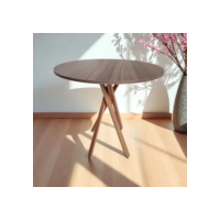 Mesa Jantar Redonda G&d Madeira 80cm Industrial