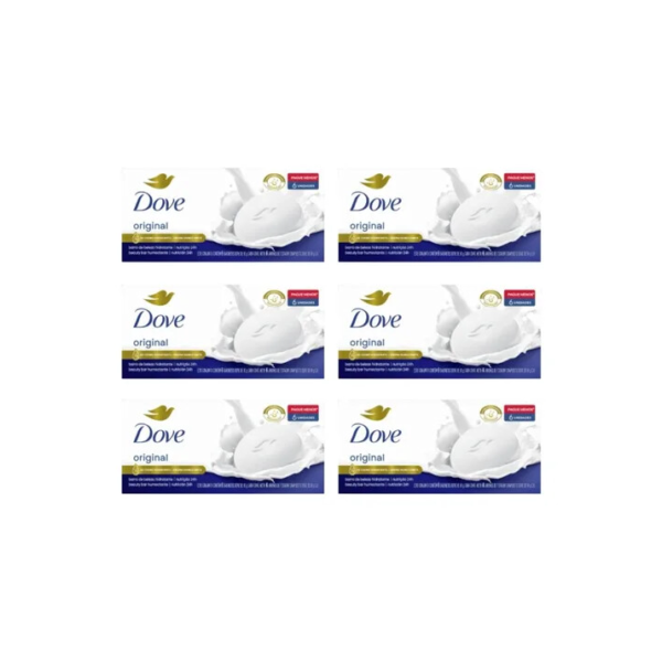 Kit 6 Packs Sabonete Dove Original 90g  36 Unidades