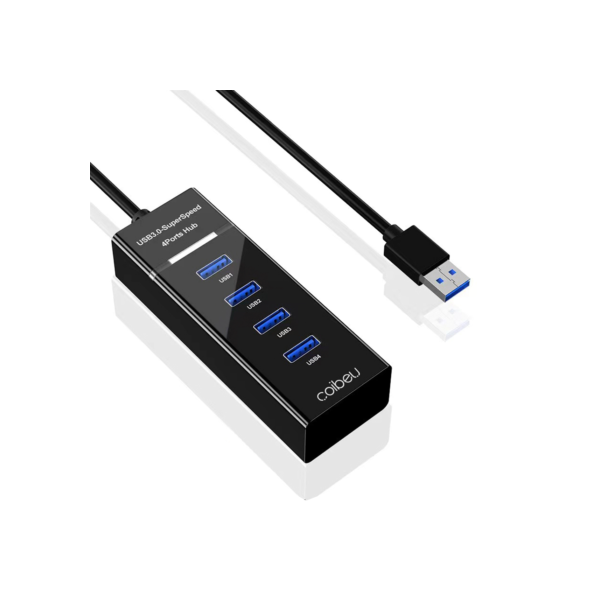 Extension Hub USB Port, 4 Ports, Velocidade Rig, Divisor, Alimentação do Adaptador, Cabo do Computador, Cabo, 4 em 1