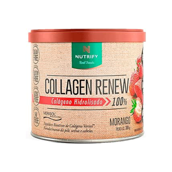 Collagen Renew Verisol (300g) - Morango, Nutrify