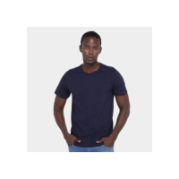 Camiseta Hering Slim Básica Masculina - Marinho