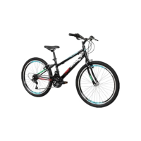 Caloi Bicicleta Infantil Max, Aro 24, Câmbio 21 Velocidades, Preta
