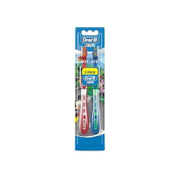 Oral-B Escova Dental Infantil Mickey 2 Unidades - Sortidas