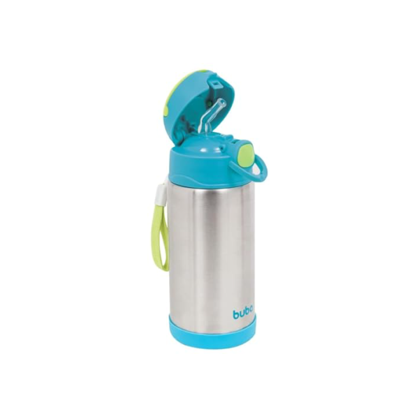 BUBA Garrafa Térmica Parede Dupla 400 Ml - Azul, Azul, Tamanho único