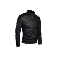 Jaqueta Masculina De Couro T3