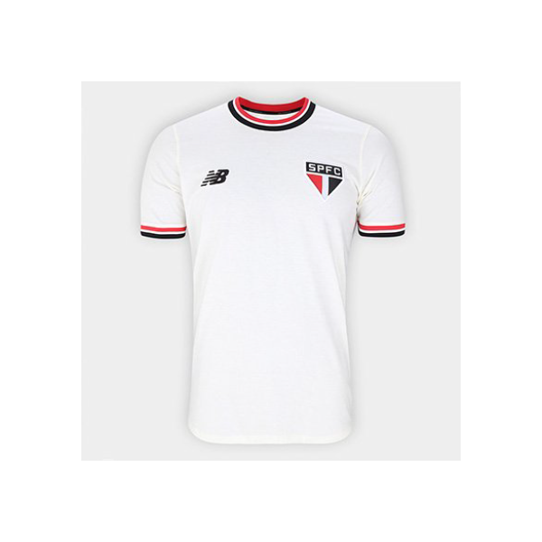 Camisa São Paulo New Balance Retrô Masculina - Off White