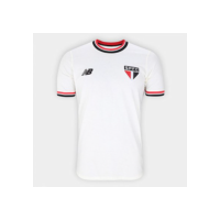 Camisa São Paulo New Balance Retrô Masculina - Off White