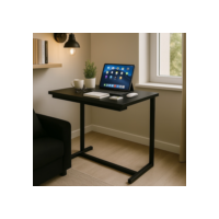 QUEIMA DE ESTOQUE - Mesa de Apoio Cor Preta – Ideal para Notebook e Home Office