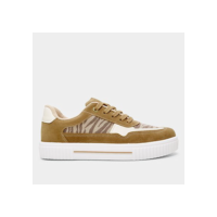 Tênis Vizzano Básico Feminino - Dourado+Branco