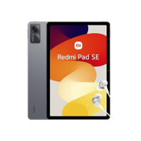 Xiaomi Redmi Pad SE 11", WiFi, ecrã FHD 90 Hz, 4 GB RAM, 128 GB ROM, bateria 8000 mAh, versão ES, cinza