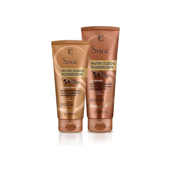 Eudora Kit Siàge Nutri Óleos Poderosos Shampoo + Condicionador