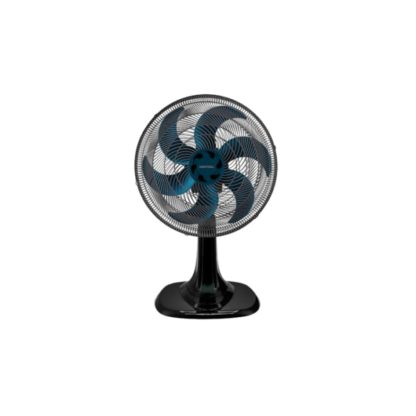 Ventisol Ventilador de Mesa Oscilante, Turbo 6 Pás Premium, Azul, 30cm, 127V
