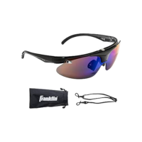 Franklin Sports Óculos de sol de beisebol + softbol – Óculos de sol esportivos masculinos + femininos – persianas dobráveis + óculos que não viram