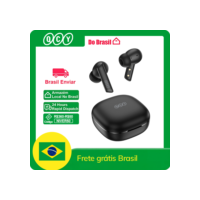 QCY HT05 ANC fone de ouvido sem fio 40dB cancelamento de ruído Bluetooth 5.2 fone de ouvido 6 microfone ENC HD chamada TWS fones de ouvido modo de transparência