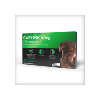 Capstar 57 mg Elanco para Cães acima de 11,4 Kg até 57 Kg - 6 Comprimidos