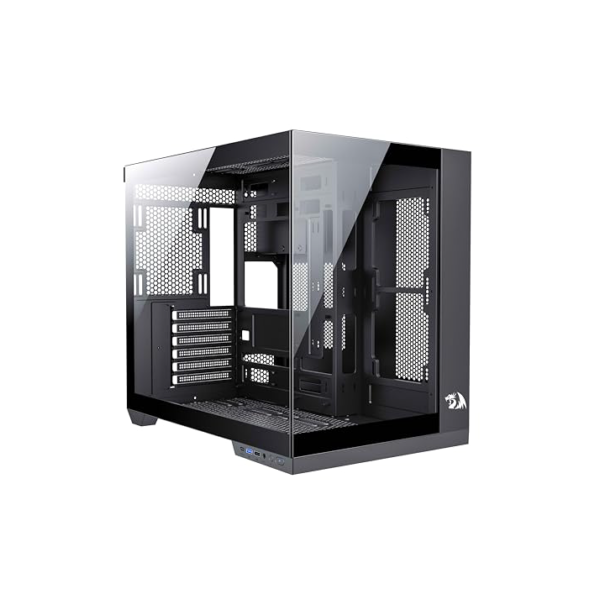 Gabinete Gamer Redragon Wideload Pro - Mid Tower, USB 3.0+2.0, Aquário, Vidro Panorâmico