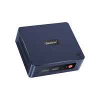 Beelink 4 núcleos 11ª geração Intel N5095 Mini-S Mini PC W-11 Pro, 8GB RAM 256GB SSD Gigabit Ethernet, 2.4G/5.0G WiFi, BT4.0, Dual HDMI Business Mini Desktop, HTPC