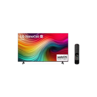 Smart TV LG 65" 4K Ultra HD NanoCell 65NANO80T ThinQ AI webOS 24 a5 Ger7 AI HDMI USB Wi-Fi Bluetooth Alexa Chromecast com Controle Smart Magic