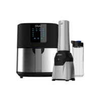 Oster Kit Blender Power Inox e Fritadeira Ultra Digital 4,8L Oster - 220V